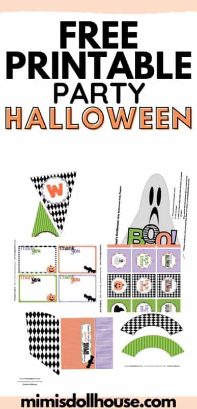 Halloween: FREE Halloween Party Printables - Mimi's Dollhouse