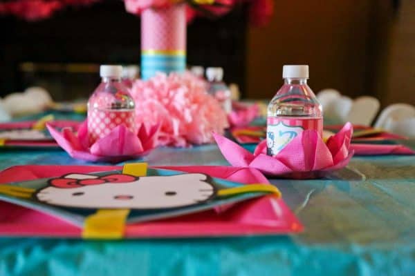 Looking for some fun Hello Kitty Party Ideas? This fun party has awesome Hello Kitty decorations and ideas for a Hello Kitty birthday! #hellokitty #party #parties #partyideas #diy #girls #kids #birthday