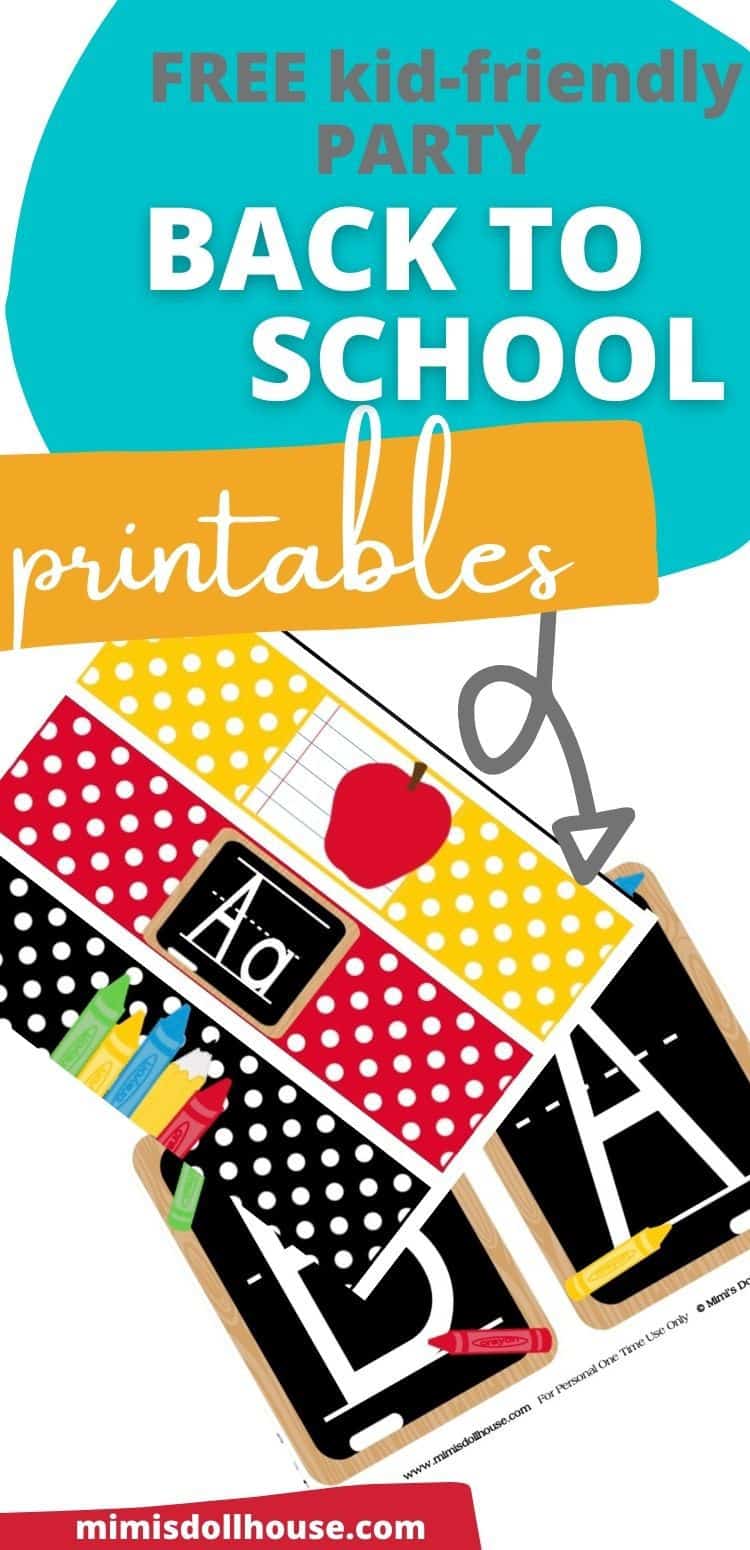 Back to School: Back to School Party - Mimi's Dollhouse