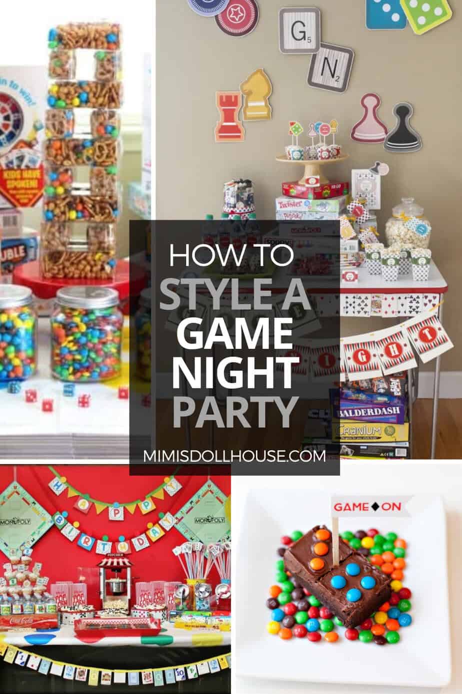 How to Style a HILARIOUSLY Simple Game Night! - Mimi's Dollhouse