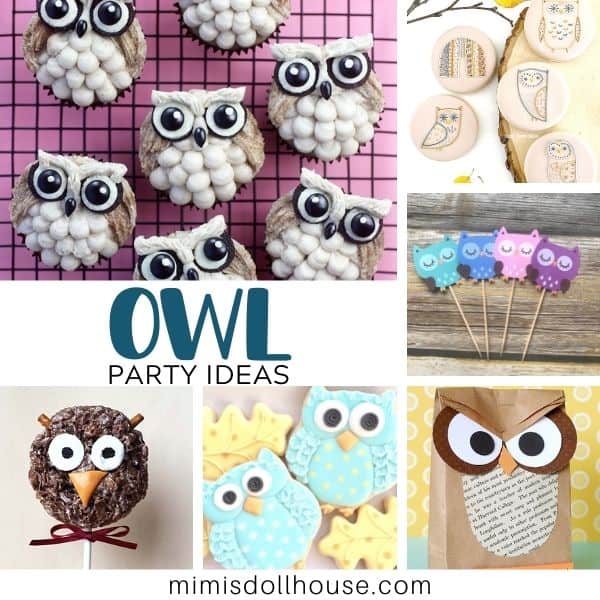 Owl birthday cake shop pan