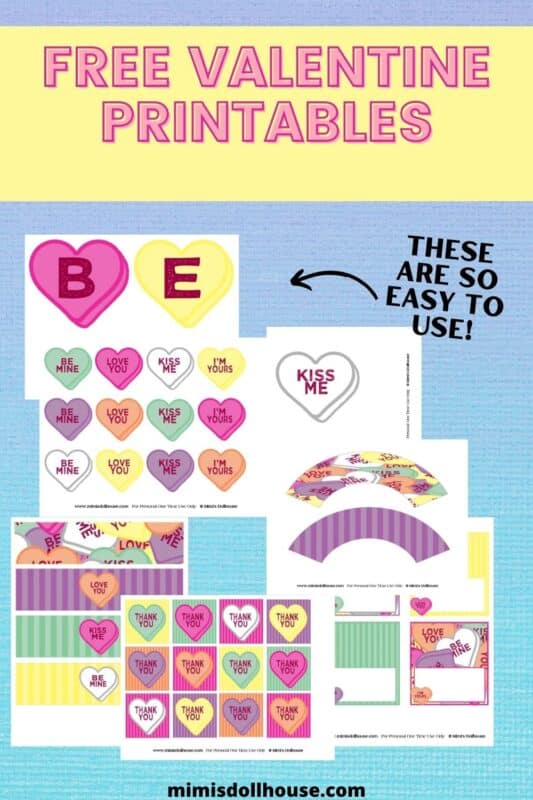 Clever FREE Printable Valentines - Mimi's Dollhouse