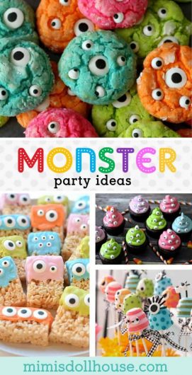 Throwing a monster birthday party? We have tons of monster party ideas to share. Fun monster cakes, monster cupcakes, monster party decorations and more! Easy to follow diy monster birthday ideas!