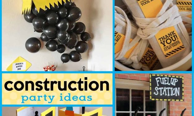 18 Buildable DIY Construction Party Ideas