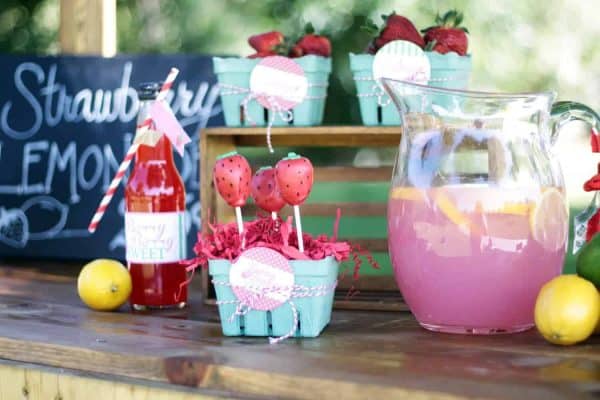 Strawberry Party that is Perfect for Summer - Mimi's Dollhouse