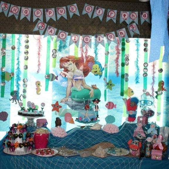 Under The Sea Party:Atleigh turns 3 Under The Sea-Mimi's Dollhouse