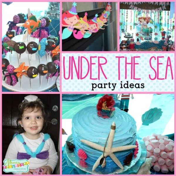 Cute + Fishy Ocean Birthday Party Ideas - Mimi's Dollhouse