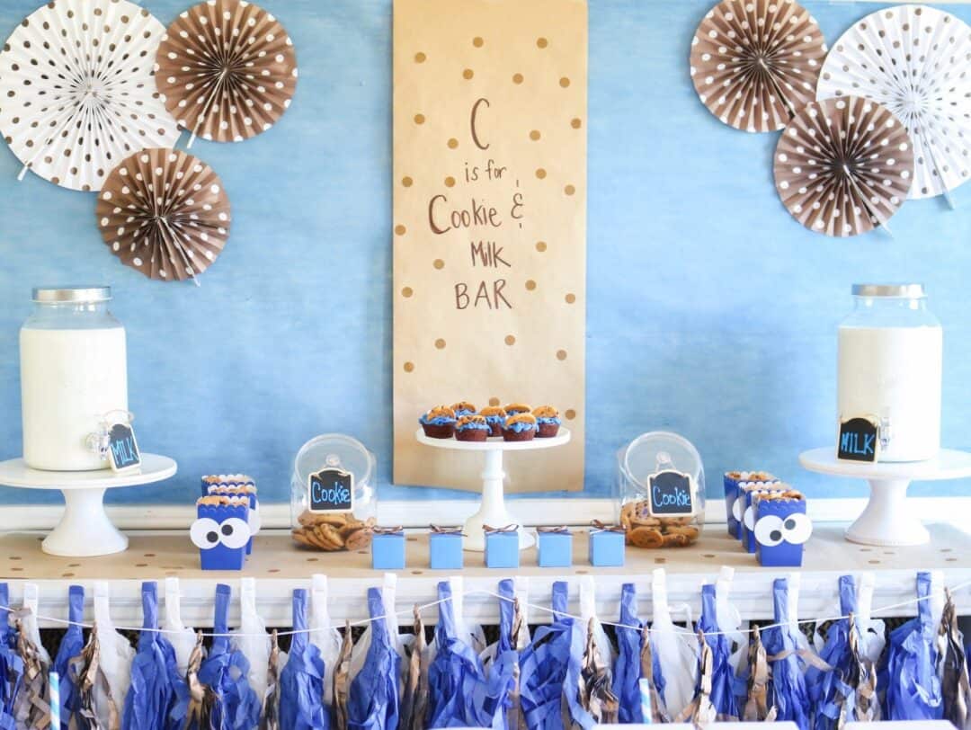 Fun Cookie Monster Party Ideas + FREE Printables - Mimi's Dollhouse