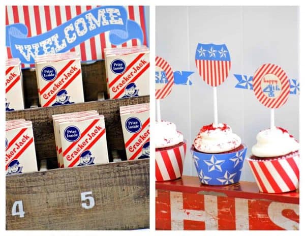 Looking for some fourth of July or memorial day inspiration? This vintage patriotic party has tons of July 4th ideas, food and more!