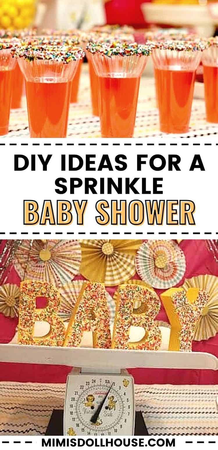 Ideas for a Baby Sprinkle Cupcake Bar - Mimi's Dollhouse