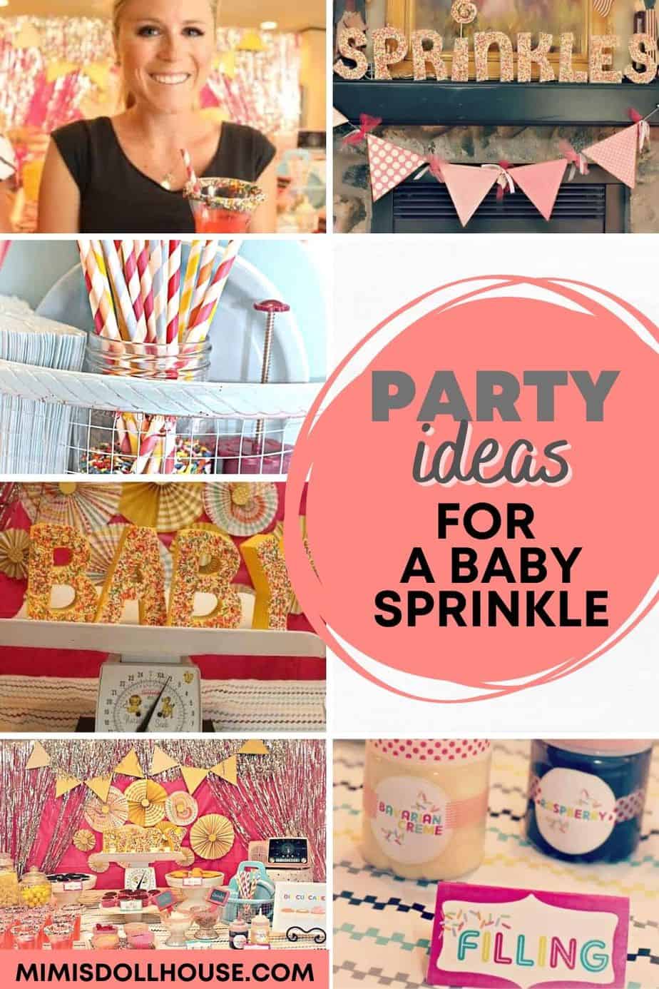 Ideas for a Baby Sprinkle Cupcake Bar - Mimi's Dollhouse