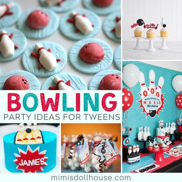 Striking Bowling Party Ideas for Tweens! - Mimi's Dollhouse
