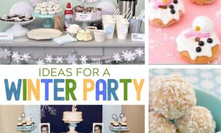 Melt-worthy DIY Winter Birthday Themes