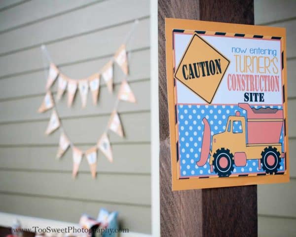 Construction Party: Caution, this party is Under Construction-Mimi's Dollhouse