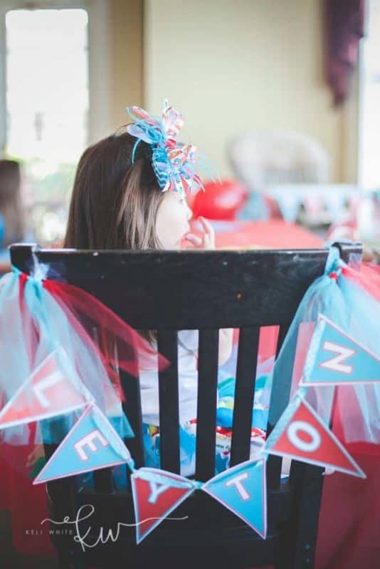 Dr. Seuss Party: Riot's Thing 1 and Leighton's Thing 2- Mimi's Dollhouse