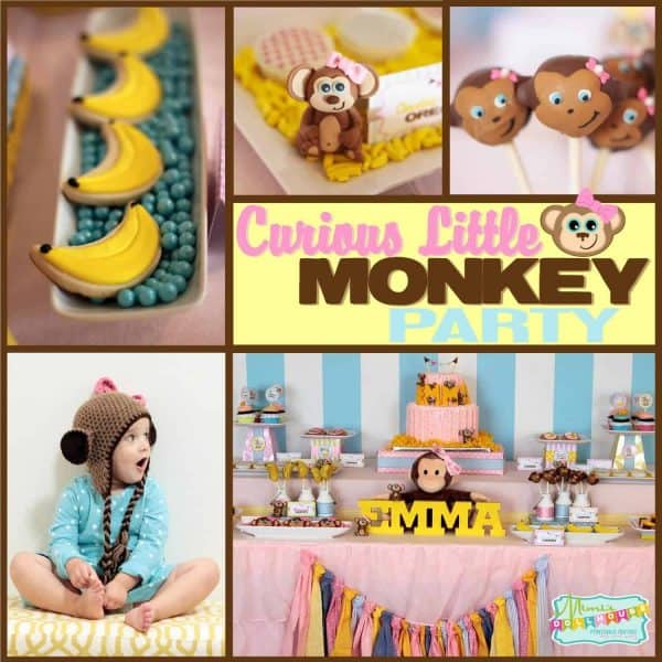 Monkey Party: Curious Emma is Turning Three!-Mimi's Dollhouse