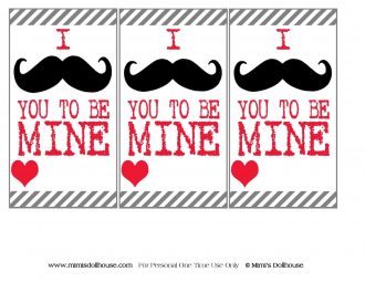 Valentine's Day: FREE Mustache Valentines.  Happy Valentine's Day!  I mustache you to be mine with some FREE mustache valentines.  If you are looking for a great, inexpensive way to say "Happy Valentine's Day", these valentines are for you!!  #printables #freeprintables #holiday #valentines #valentinesday #crafts #parties