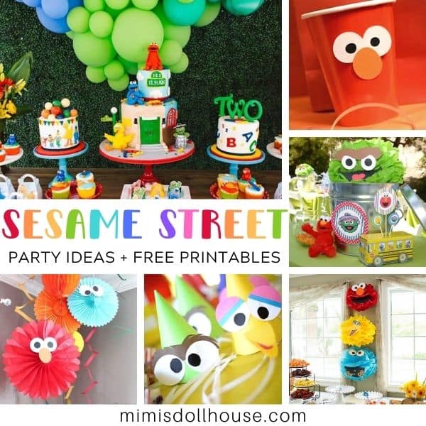 Sesame Street bags (10), Sesame Street Favor Bags, Sesame Street gift bags,  Sesame Street party