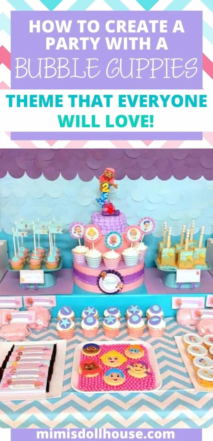 Fun + Girly Bubble Guppies Party - Mimi's Dollhouse