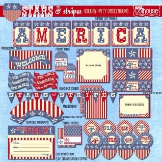 stars and stripes display file