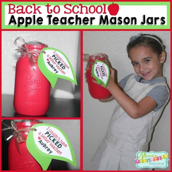 Apple Mason Jar