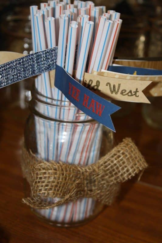 Cowgirl Party: Sheriff Chevy's Wild West Party. Yee-haw! Looking for some wild west party ideas? Today I'm sharing a cute Wild West party full of cowgirl charm. Looking for cowboy themed desserts? Be sure to check out these cowboy party ideas, this Cowboy Party and all our cowboy inspiration and ideas!