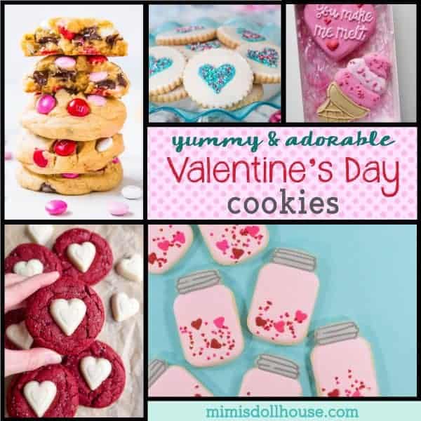 Valentine's Day: Sweet Valentine's Day Cookies.  Looking for some sweet treats for Valentine's Day?  How about some Valentine's Day cookies?  Baking for Valentines is a great way to say "I love you"!!! Be sure to check out our other Valentine's day treat ideas.  #baking #cookies #valentine #valentines #valentinesday #parties #partyideas #holiday