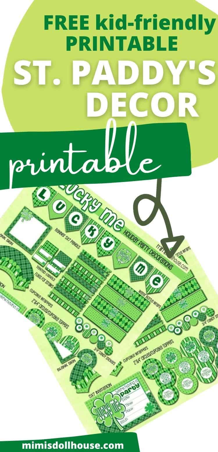 FREE Easy St. Patrick's Day Printables - Mimi's Dollhouse