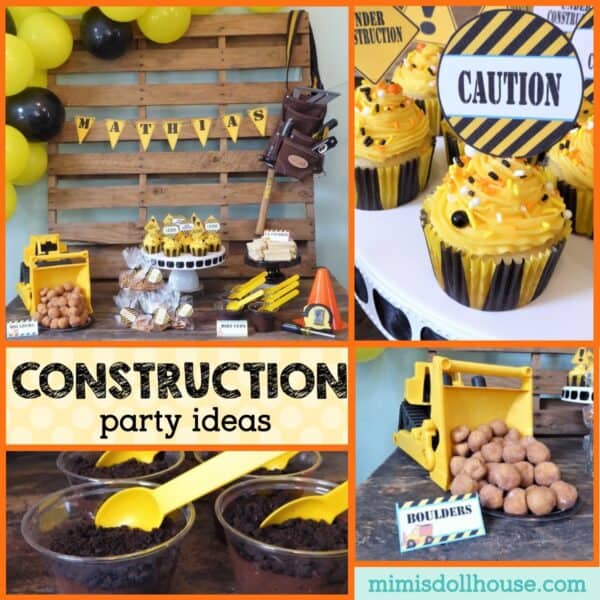 Construction Birthday Party Ideas Homemade Construction Birthday Party Ideas Homemade