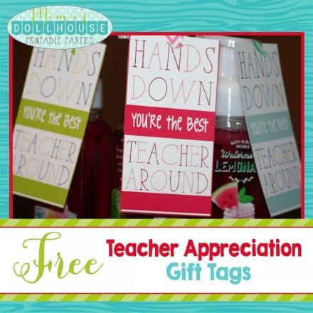 Teacher Appreciation Week Ideas + Free Printables - Mimi's Dollhouse