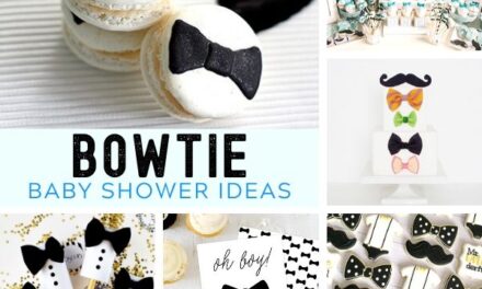 Dapper Bowtie Baby Shower Ideas