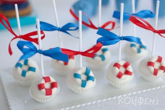 sailboat theme party favors