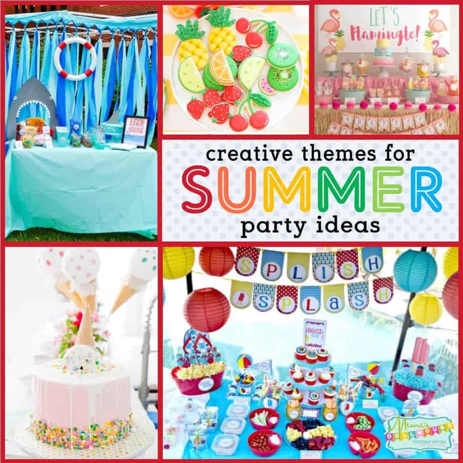 10 Creative Tropical Summer Party Ideas (Part 2) // Hostess with