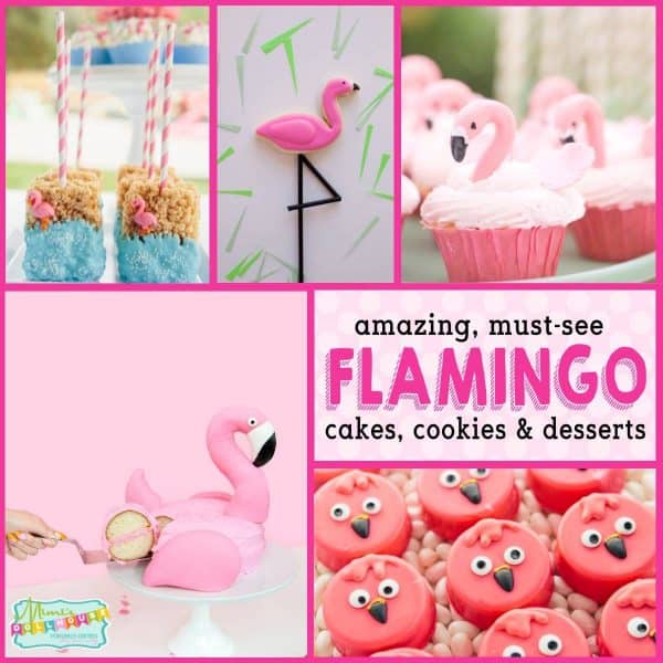 Flamingo baby shower sales favors