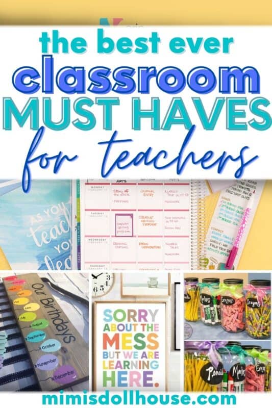 Back to School: Must Have Classroom Supplies for Teachers - Mimi's Dollhouse