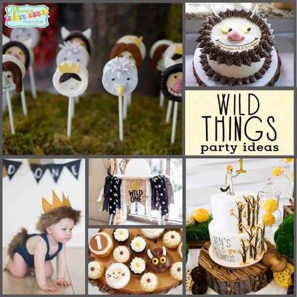 Wild One Birthday Party: Where the Wild Things Are Cake, Decor and More!!  Wild Things is one of the hottest trends in birthday parties.  Check out these amazing wild things ideas and wild one birthday party inspiration to share today.