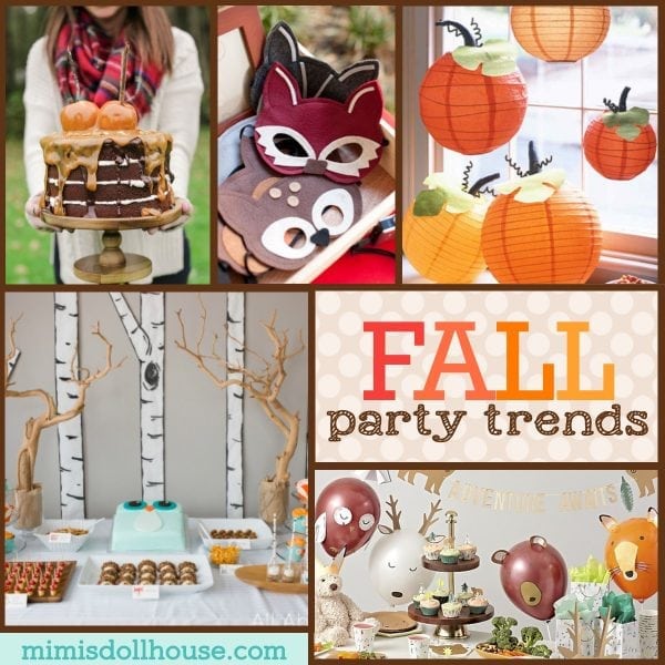 Trending Fall Party Ideas + Amazing Fall Party Themes - Mimi's Dollhouse