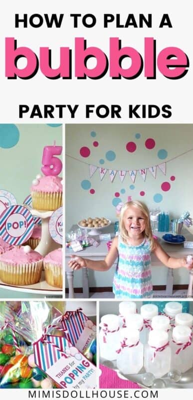 Bubbles Birthday Party: Bright and Bubbly Birthday - Mimi's Dollhouse