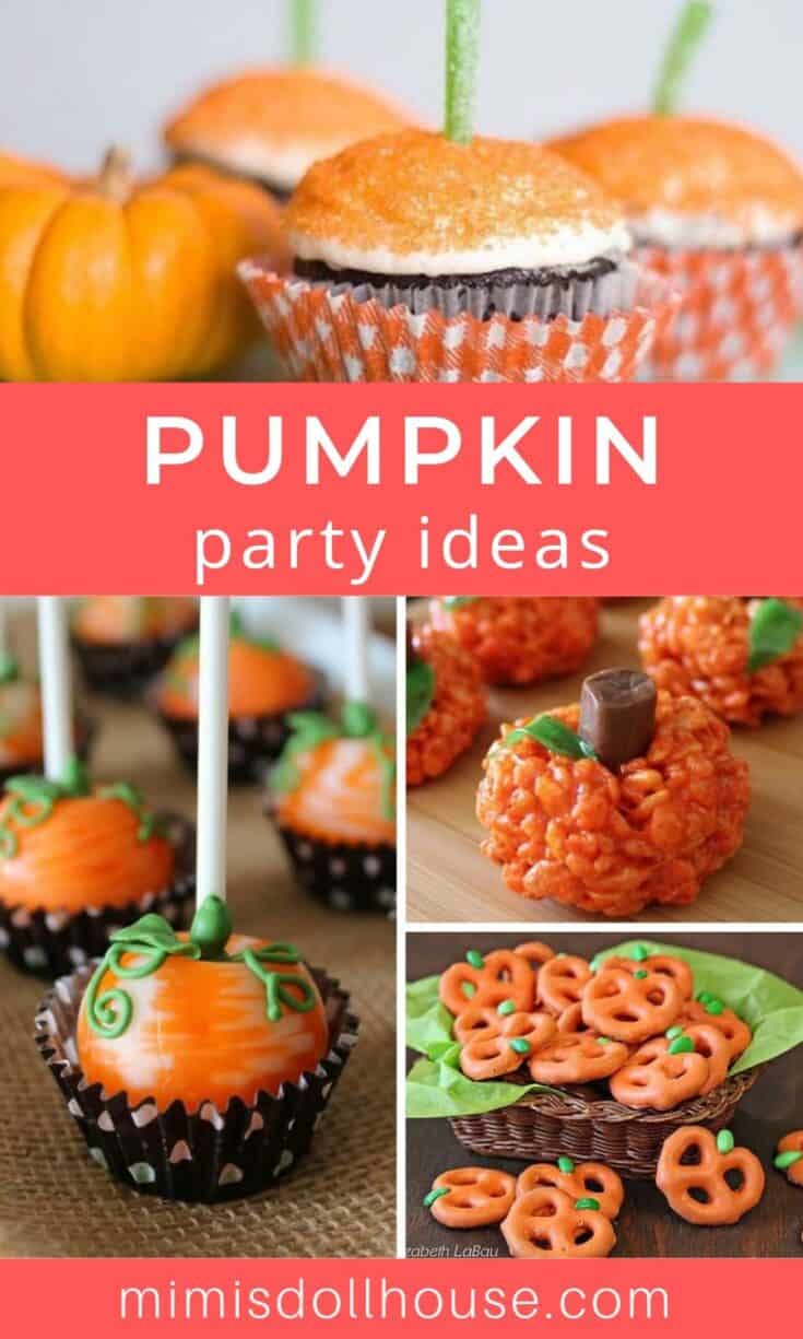 Pumpkin Desserts: Pumpkin Party Food Ideas - Mimi's Dollhouse