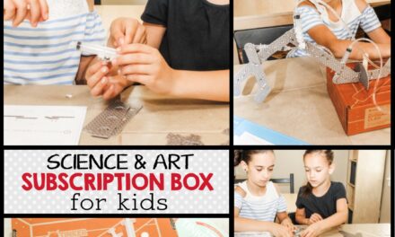 Hands-On Science and Art Projects + KiwiCo Review