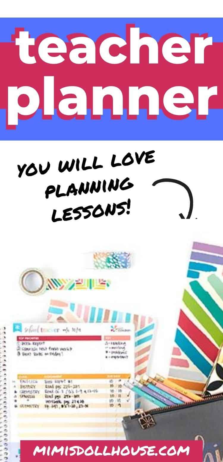 Beautiful functional erin condren teacher lesson planner mimi s