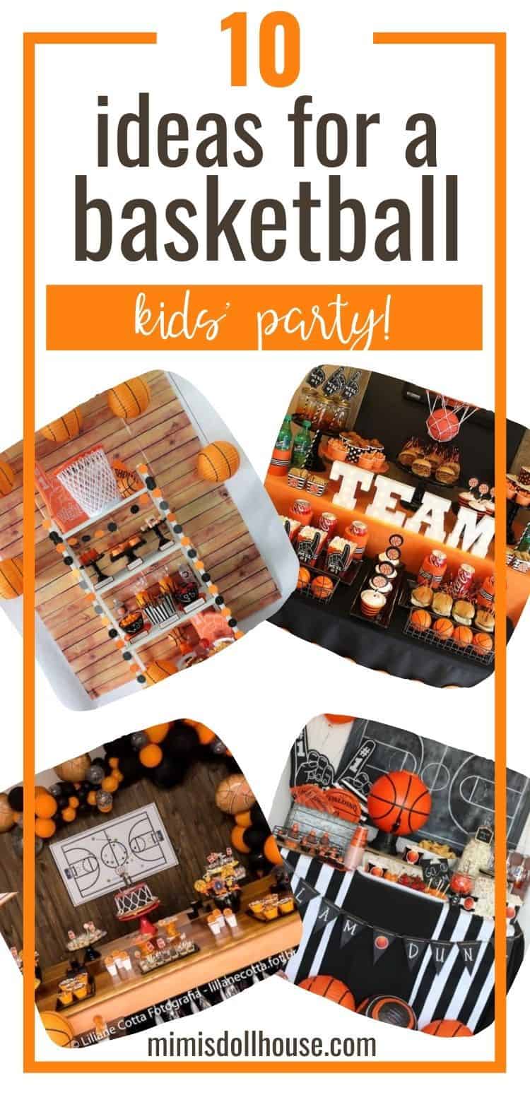 Basketball Party Ideas + March Madness Decorations - Mimi's Dollhouse