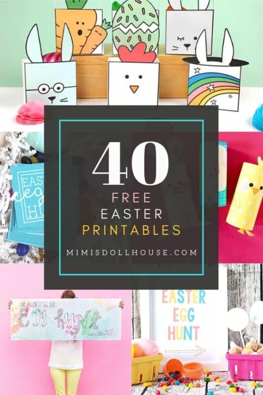 40+ Free Easter Printables to Get Easter Ready - Mimi's Dollhouse