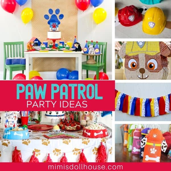 Paw Patrol Party Ideas Mighty Pups Review Mimi S Dollhouse