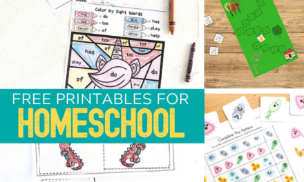 Free Printables for Homeschool