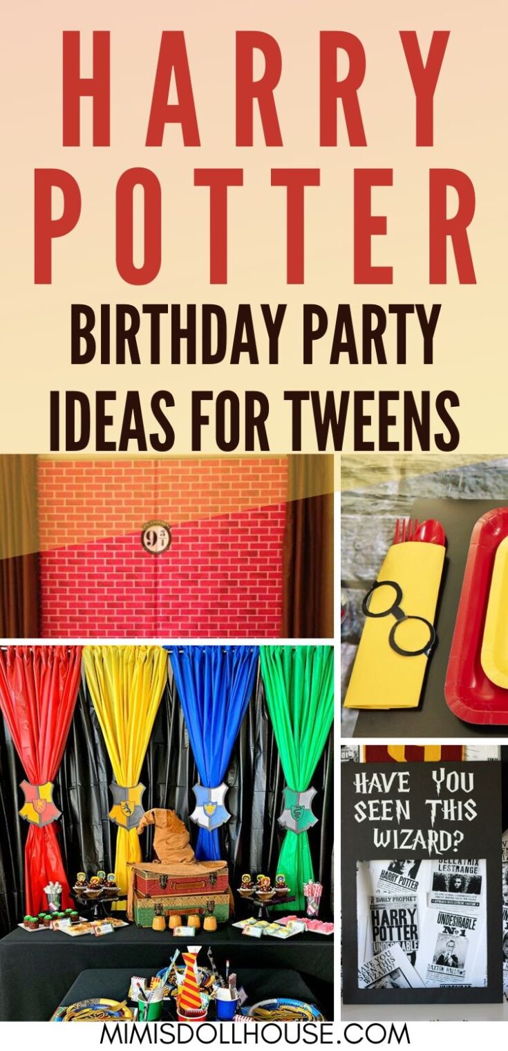 Magical Ideas For A Harry Potter Party Mimi s Dollhouse