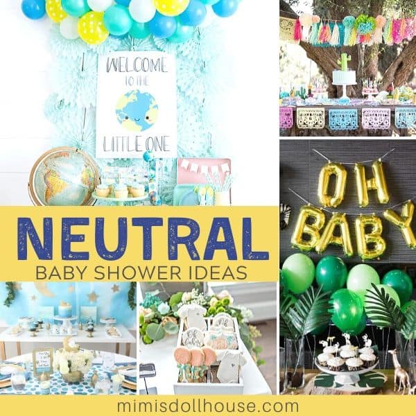 Stunning Simple Gender Neutral Baby Shower Themes Mimi s Dollhouse