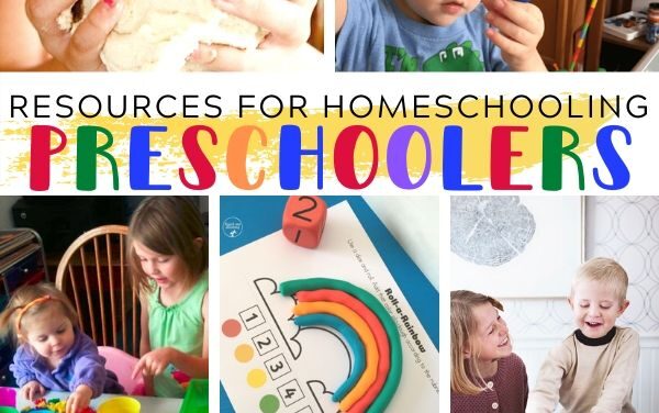 Resources for Homeschooling Preschoolers