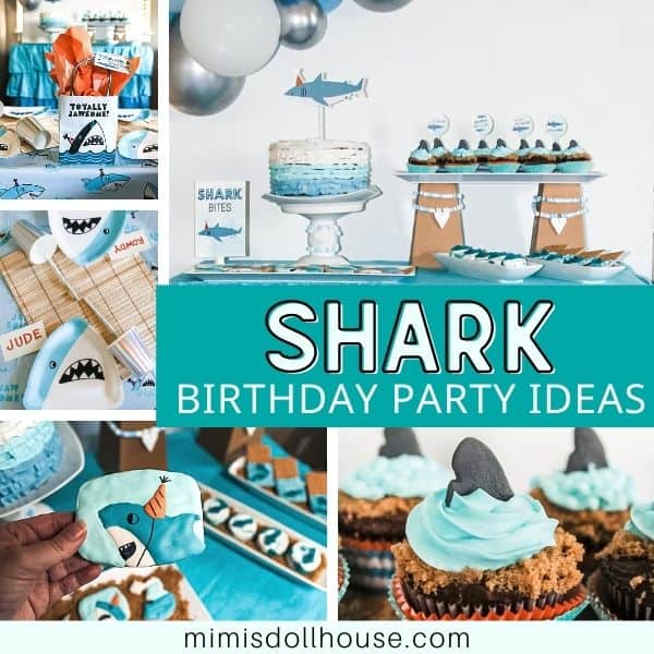 Buy Pin the Fin on the Shark / Shark Party Game DIY Party Game