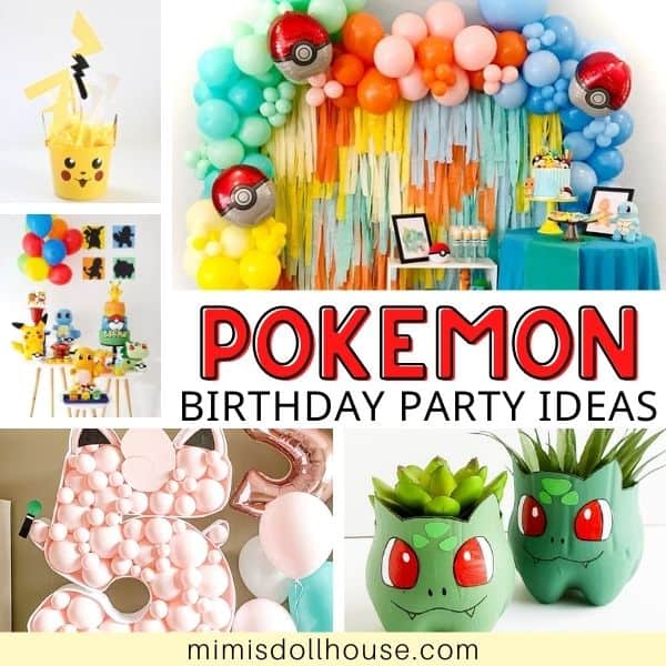 Catch-worthy Pokemon Party Ideas - Mimi's Dollhouse